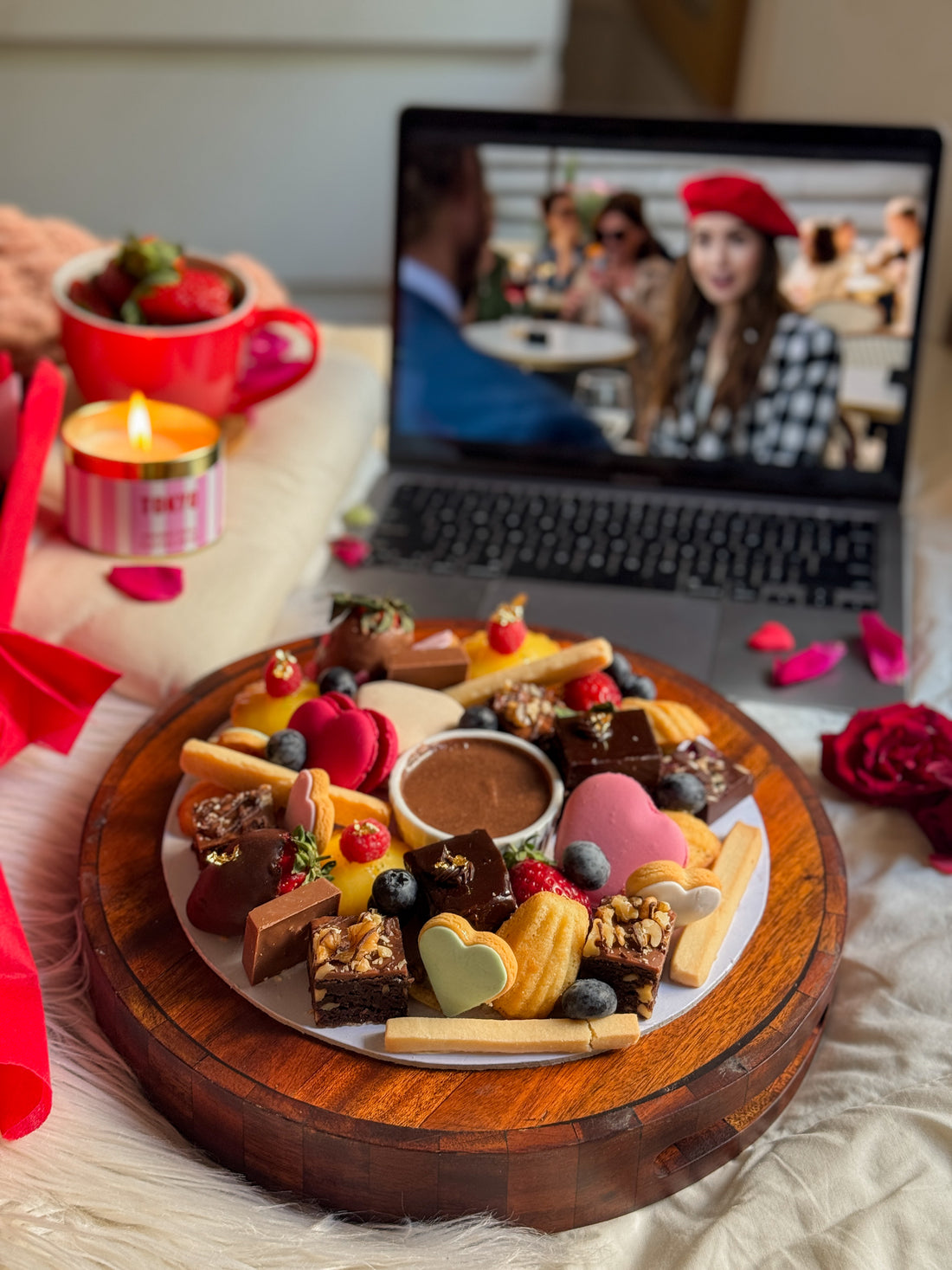 Valentine’s Dessert Board