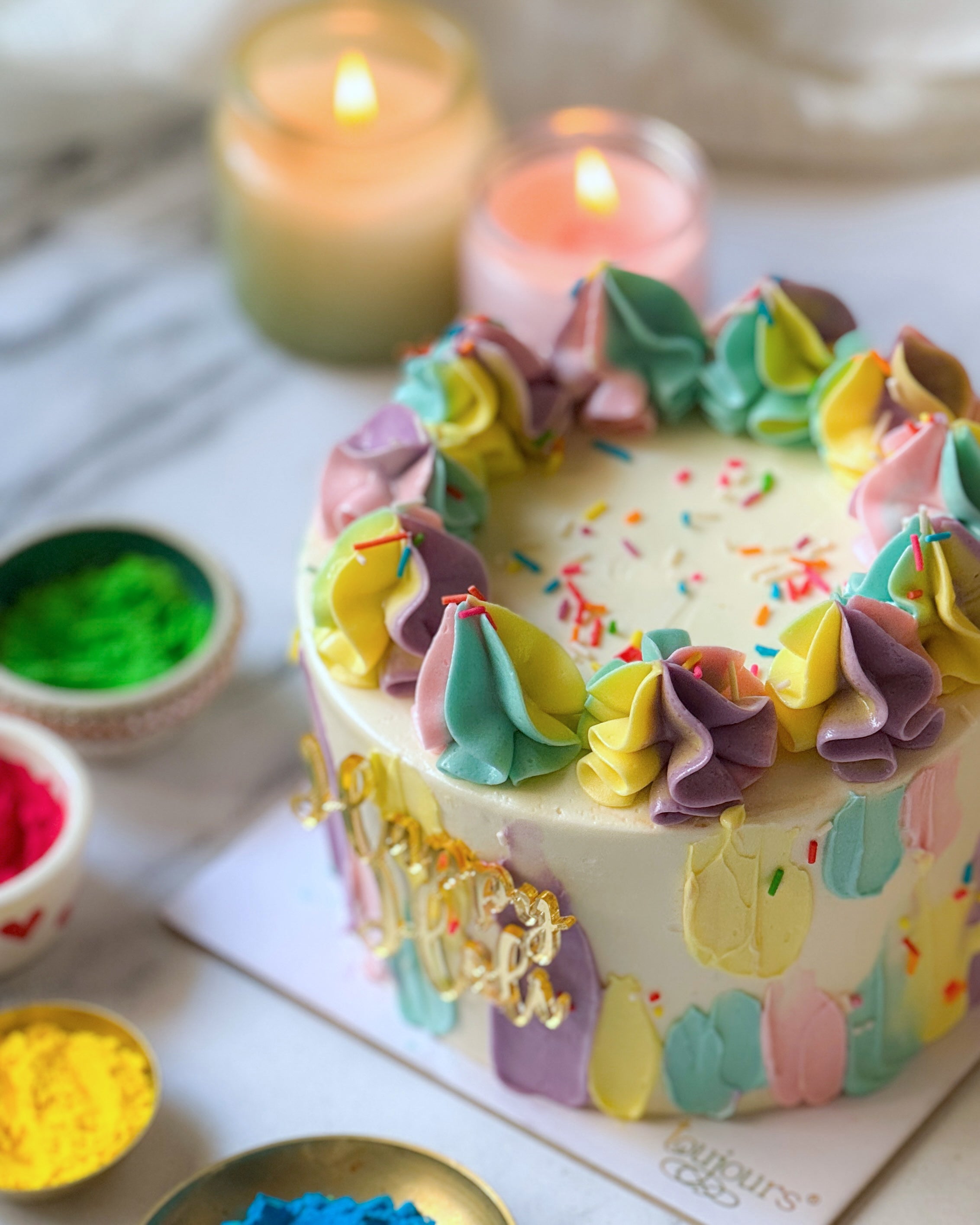 Holi Celebration Cake