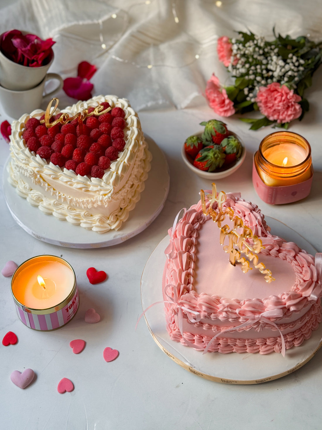 Valentine’s Heart Cakes