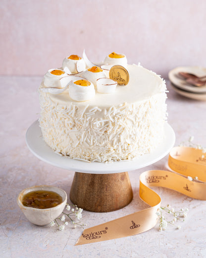 Coconut &amp; Passion Fruit Cake