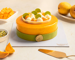 Mango Pistachio Entremet