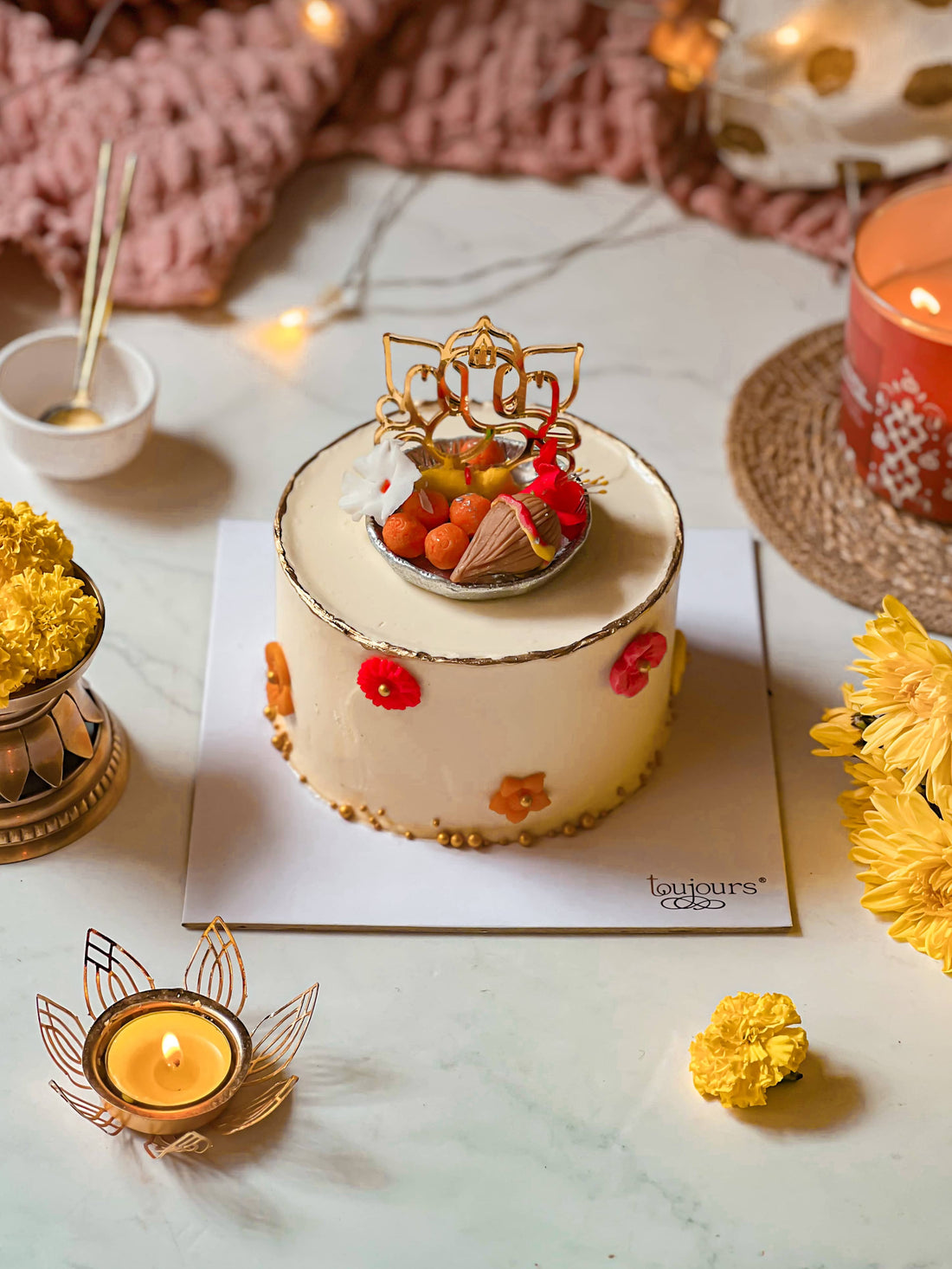 Ganpati Cake