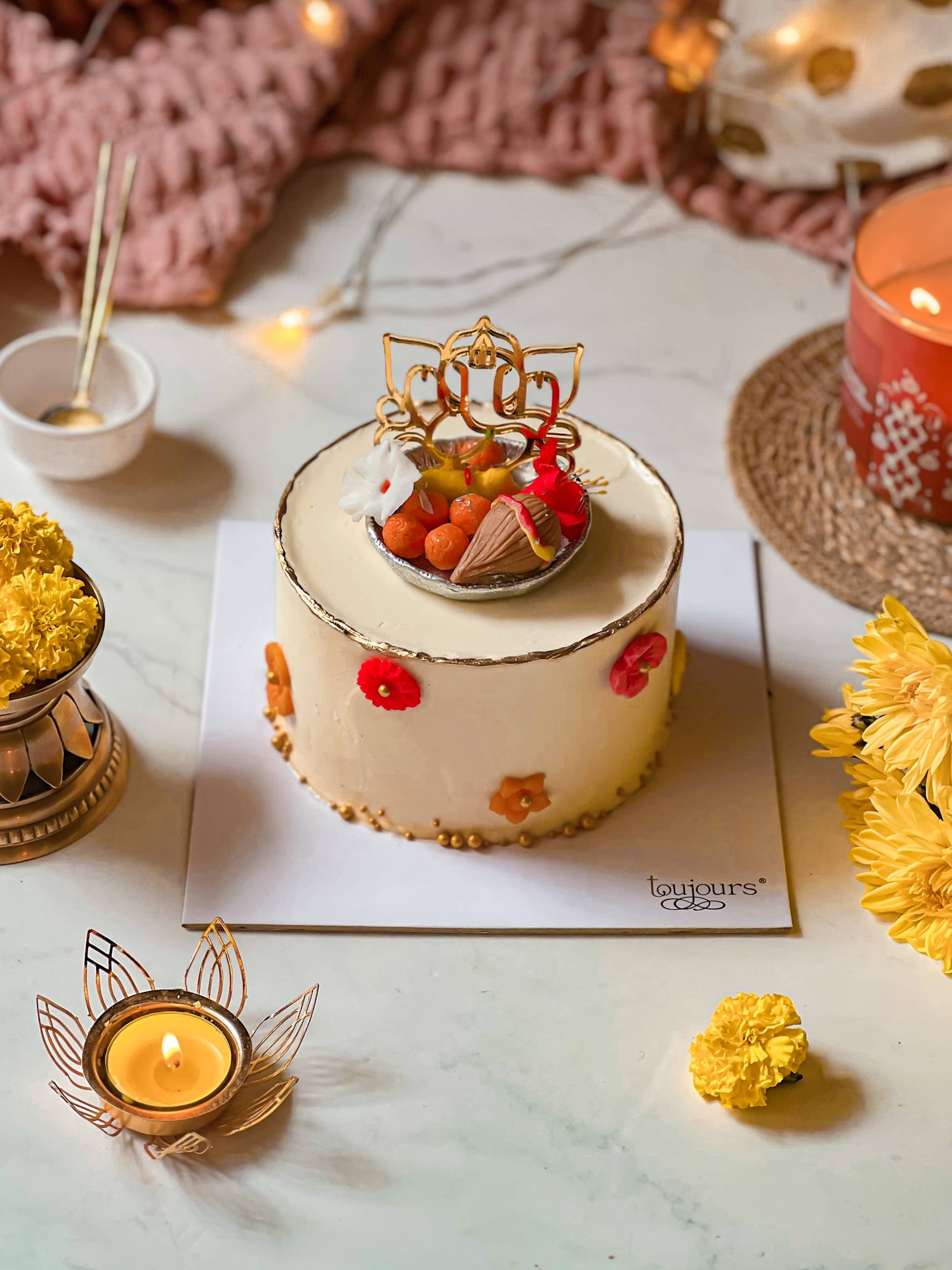 Ganpati Cake