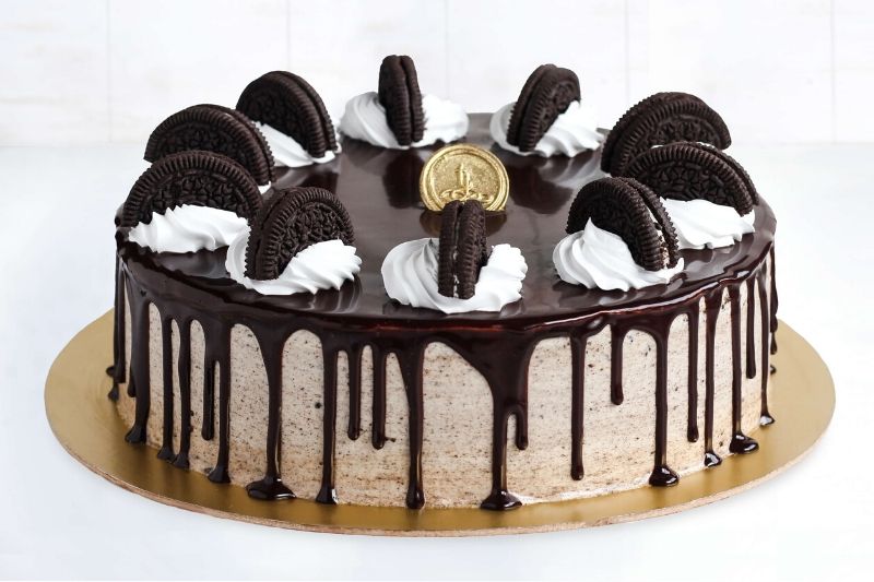 EGGLESS OREO Chocolate Cake - Cake Connection| Online Cake | Fruits |  Flowers and gifts delivery