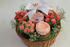 Floral Cupcake Basket